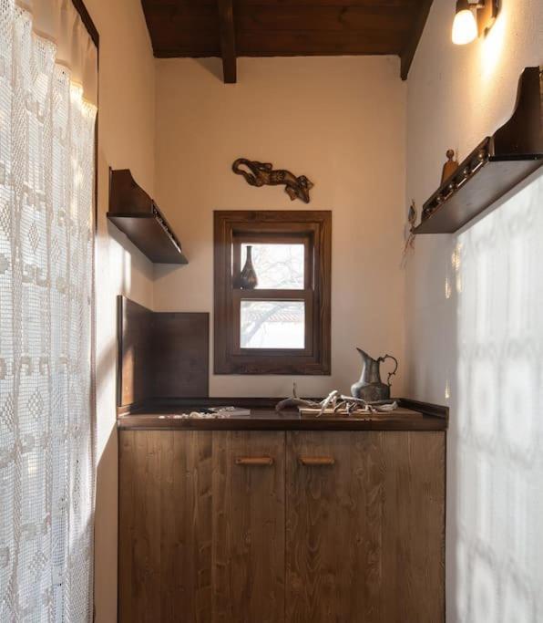 Traditionelles Appartement Athos Shadow Am Meer Paralia Sikias Eksteriør billede