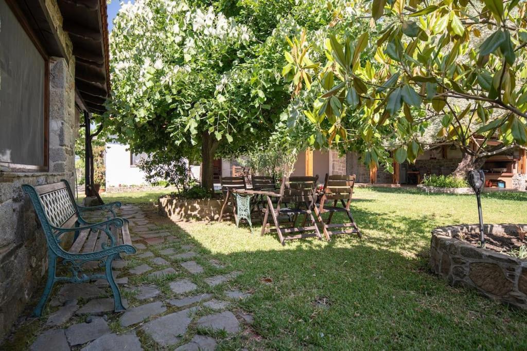 Traditionelles Appartement Athos Shadow Am Meer Paralia Sikias Eksteriør billede