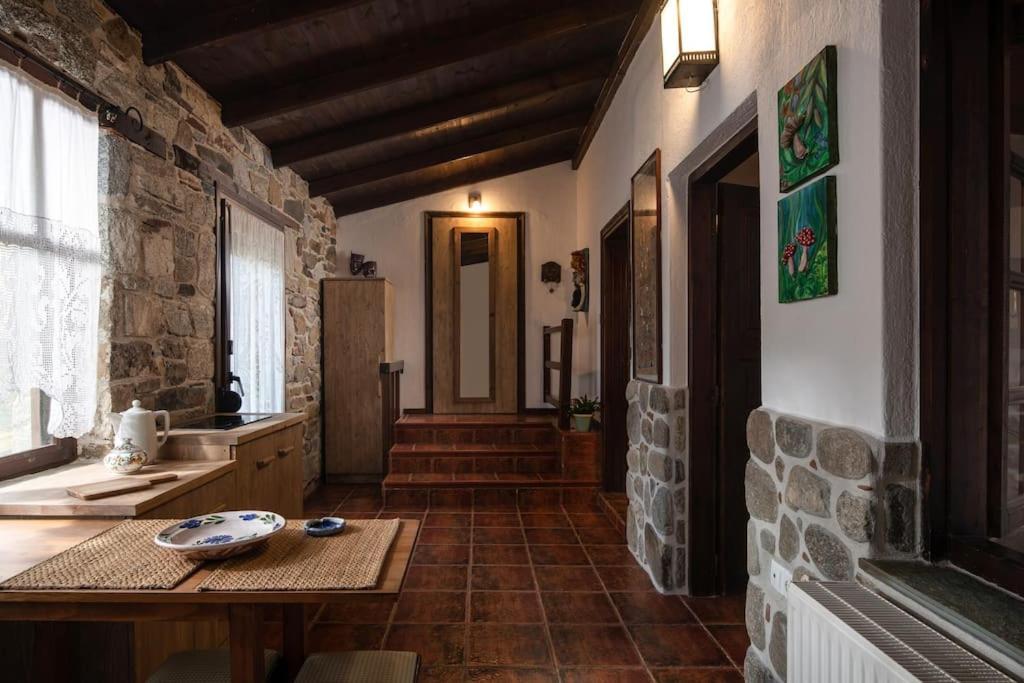 Traditionelles Appartement Athos Shadow Am Meer Paralia Sikias Eksteriør billede